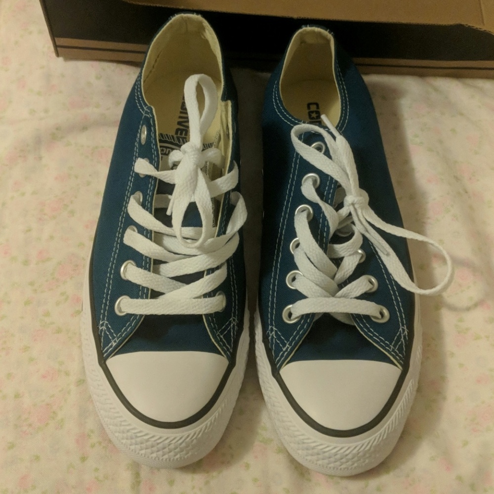 Brand New, Chuck Taylor, teal low top